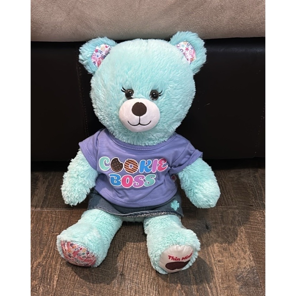 Build-A-Bear‎ Girl Scout Cookie Boss Plush Stuffed Animal Thin Mints
